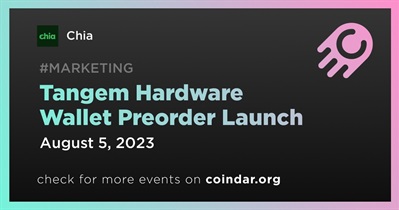 Tangem Hardware Wallet Preorder Launch