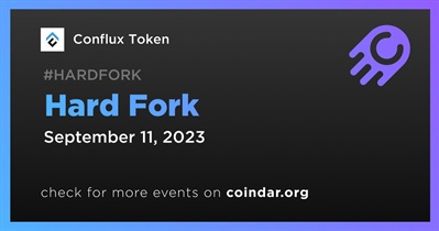 Conflux Token to Undergo Hard Fork Upgrade on September 11th