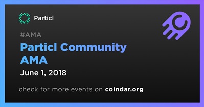 Particl Community AMA