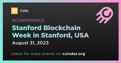 Celo to Participate in Stanford Blockchain Week on August 31st