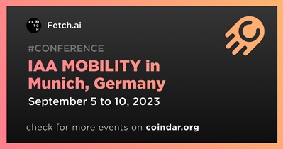 Fetch.ai to Participate in IAA MOBILITY in Munich