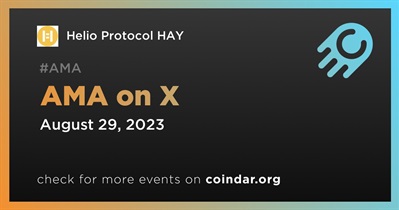 Helio Protocol HAY to Hold AMA on X on August 29th