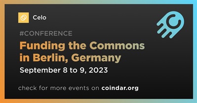 Celo to Participate in Funding the Commons in Berlin on September 8th