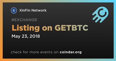 Listing on GETBTC