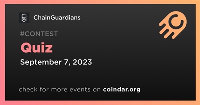 ChainGuardians to Host Quiz on Discord