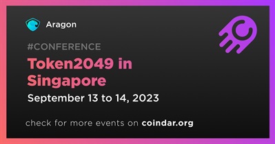 Aragon to Participate in Token2049 in Singapore