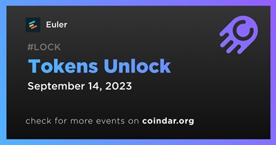 0.83% of EUL Tokens Will Be Unlocked on September 14th