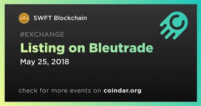 Listing on Bleutrade