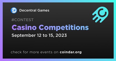 Decentral Games to Host Casino Competitions