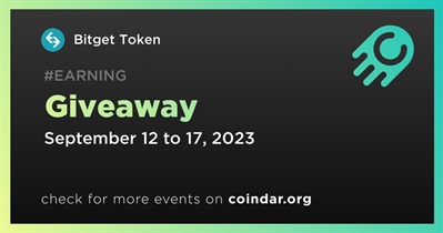 Bitget Token to Hold Giveaway