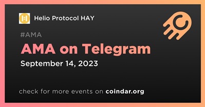 Helio Protocol HAY to Hold AMA on Telegram on September 14th
