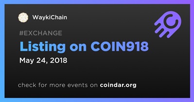 Listing on COIN918