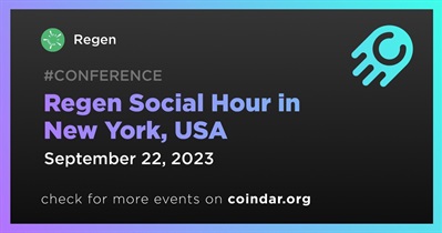 Regen to Participate in Regen Social Hour in New York on September 22nd