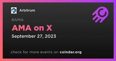 Arbitrum to Host AMA on X With Rage Trade on September 27th