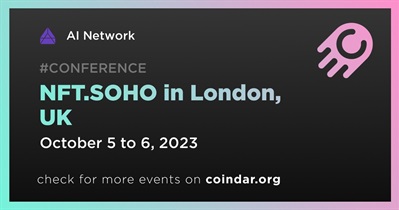 AI Network to Participate in NFT.SOHO in London on October 5th