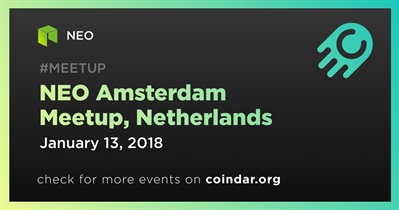 NEO Amsterdam Meetup, Netherlands