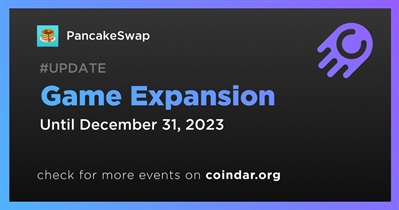 PancakeSwap to Expand Game