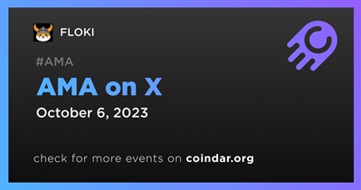 FLOKI to Hold AMA on X on October 6th
