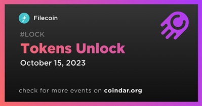 1.89% of FIL Tokens Will Be Unlocked on October 15th