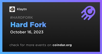 Klaytn to Hard Fork on October 16th