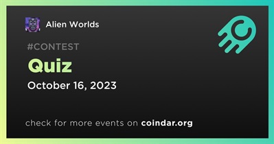 Alien Worlds to Host Quiz on Telegram