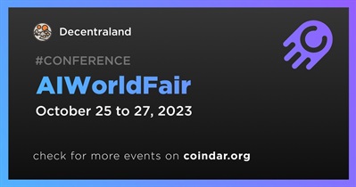 Decentraland to Host AIWorldFair on October 25th