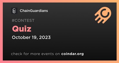 ChainGuardians to Host Quiz on Discord