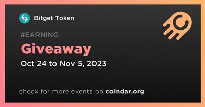 Bitget Token to Hold Giveaway