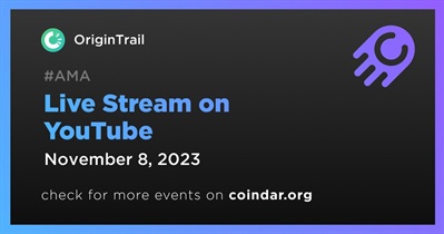 OriginTrail to Hold Live Stream on YouTube on November 8th