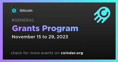 Gitcoin Opens Grants Program Application