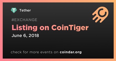 Listing on CoinTiger