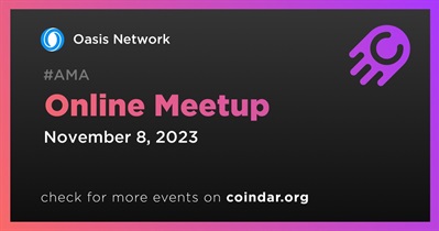 Oasis Network to Host Online Meetup on November 8th