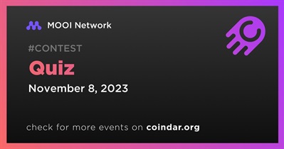 MOOI Network to Host Quiz on November 8th