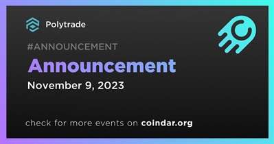 Polytrade to Make Announcement on November 9th