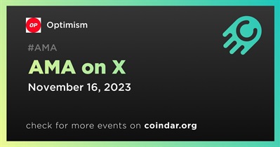Optimism to Hold AMA on X