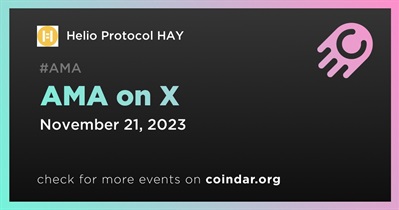 Helio Protocol HAY to Hold AMA on X on November 21st
