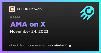 CHEQD Network to Hold AMA on X on November 24th