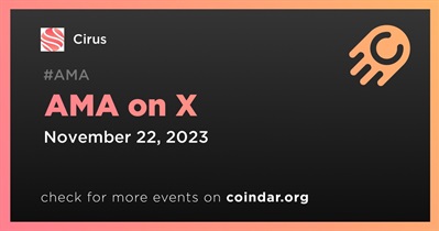 Cirus to Hold AMA on X on November 22nd