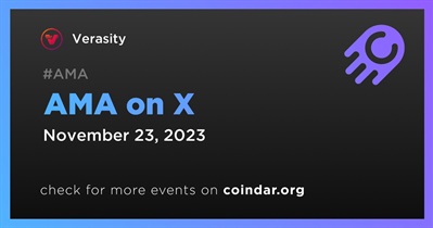 Verasity to Hold AMA on X on November 23rd