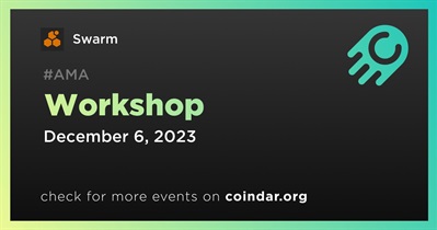 Swarm to Host Workshop on December 6th