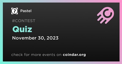 Pastel to Host Quiz on November 30th