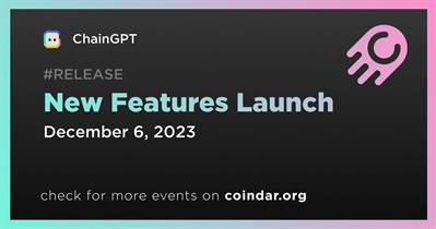 ChainGPT to Release New Features on December 6th