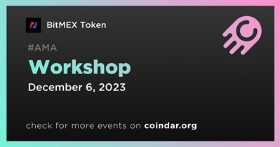 BitMEX Token to Host Workshop on December 8th