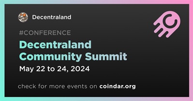 Decentraland to Participate in Decentraland Community Summit