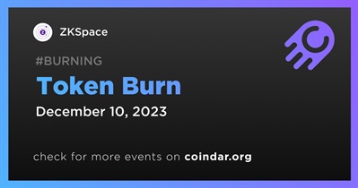 ZKSpace to Hold Token Burn on December 10th