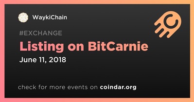 Listing on BitCarnie