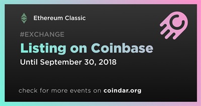 Listing on Coinbase
