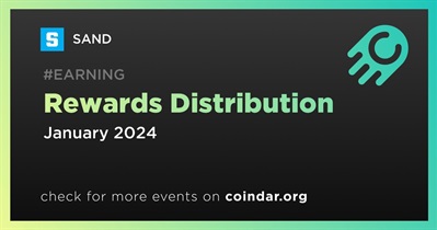 SAND to Start Distribute Rewards in January
