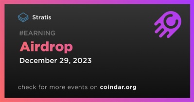 Stratis to Hold Airdrop