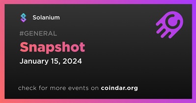 Solanium to Make Snapshot on January 15th